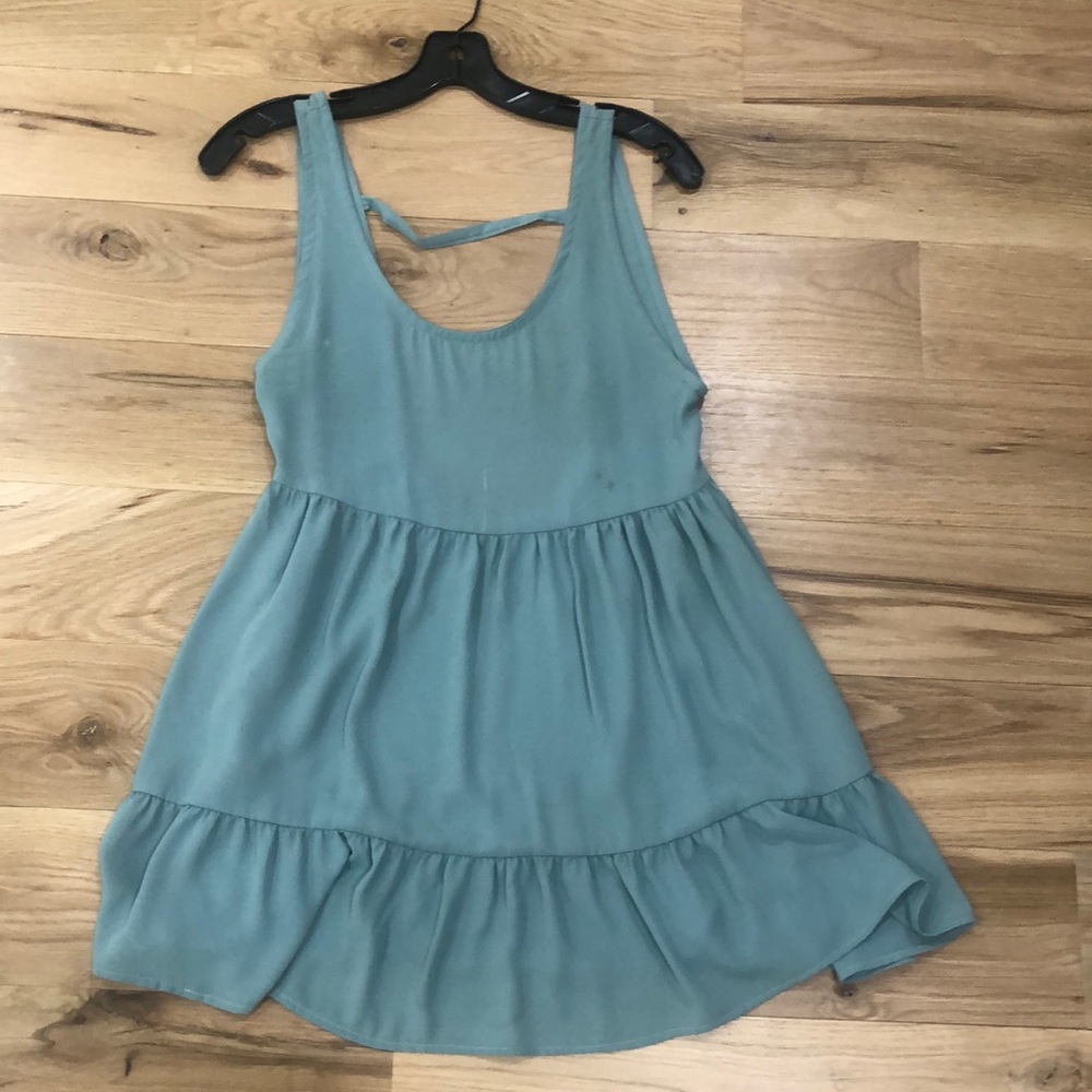Green dress